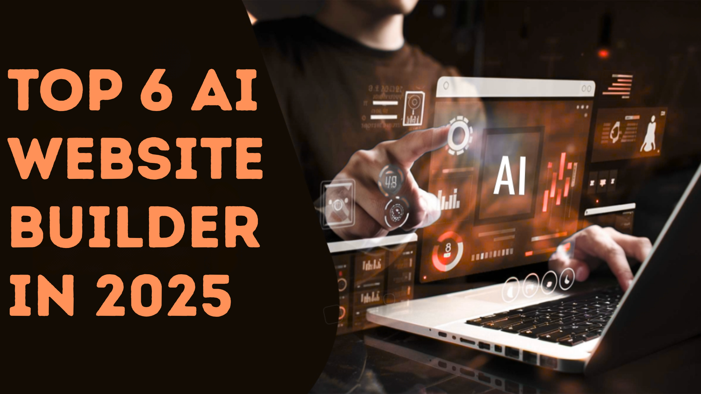 Top 6 AI website builder in 2025